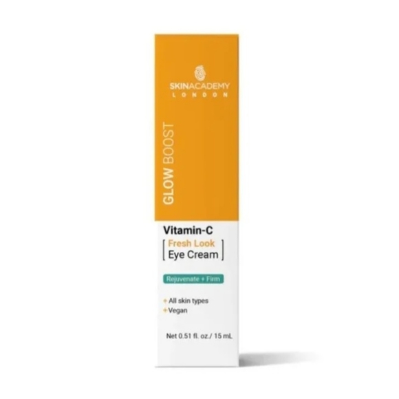 Skin Academy London Vitamin C FRESH LOOK Eye Cream NIB $33 - Picture 2 of 2